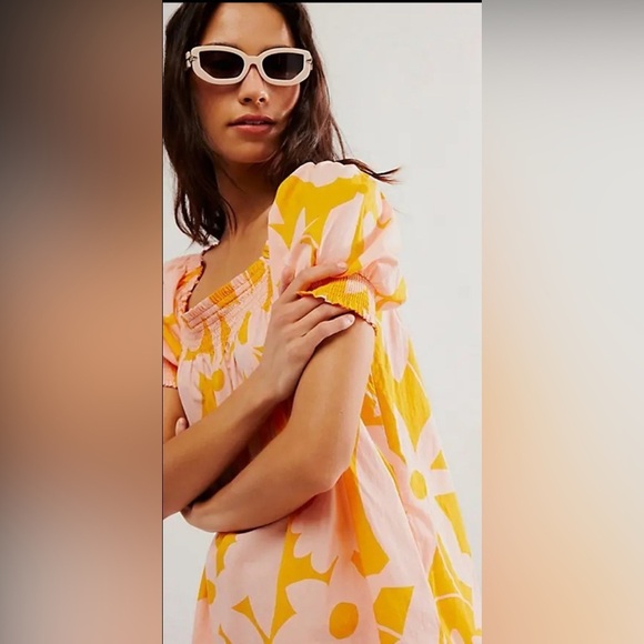 Free People Mila Printed Mini NWT - Picture 1 of 7